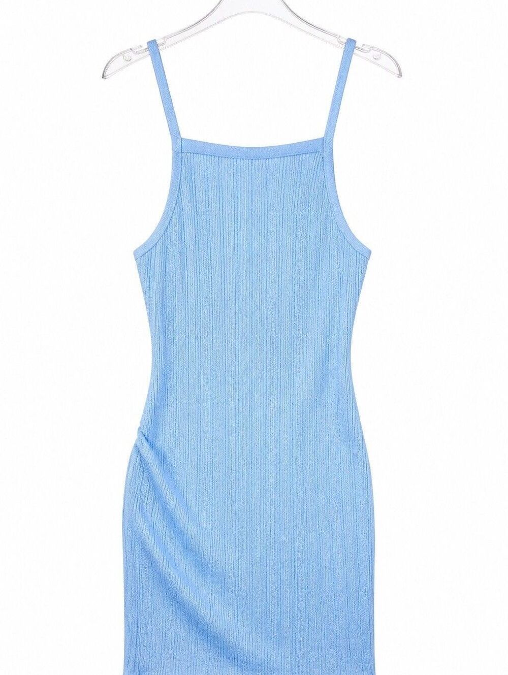 JULY SALE ZARA Cable Knit Square Neck Dress (M)